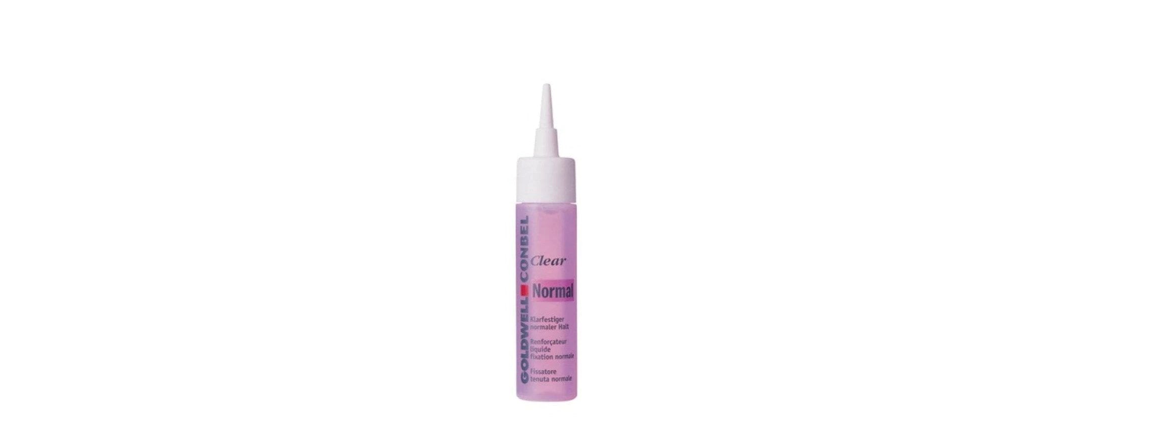 Pinkflüssige Haarbehandlung Flasche aus der Goldwell Conbel Kollektion