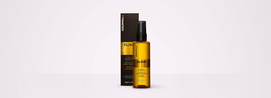 Goldwell Elixir Haaröl und Box in der Goldwell Elixir Kollektion