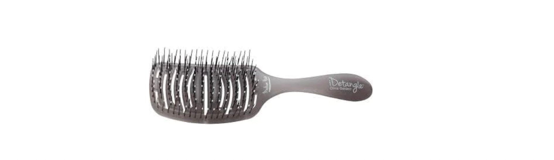 Grauer Vent Haarbürste aus der Olivia Garden alle Produkte Kollektion