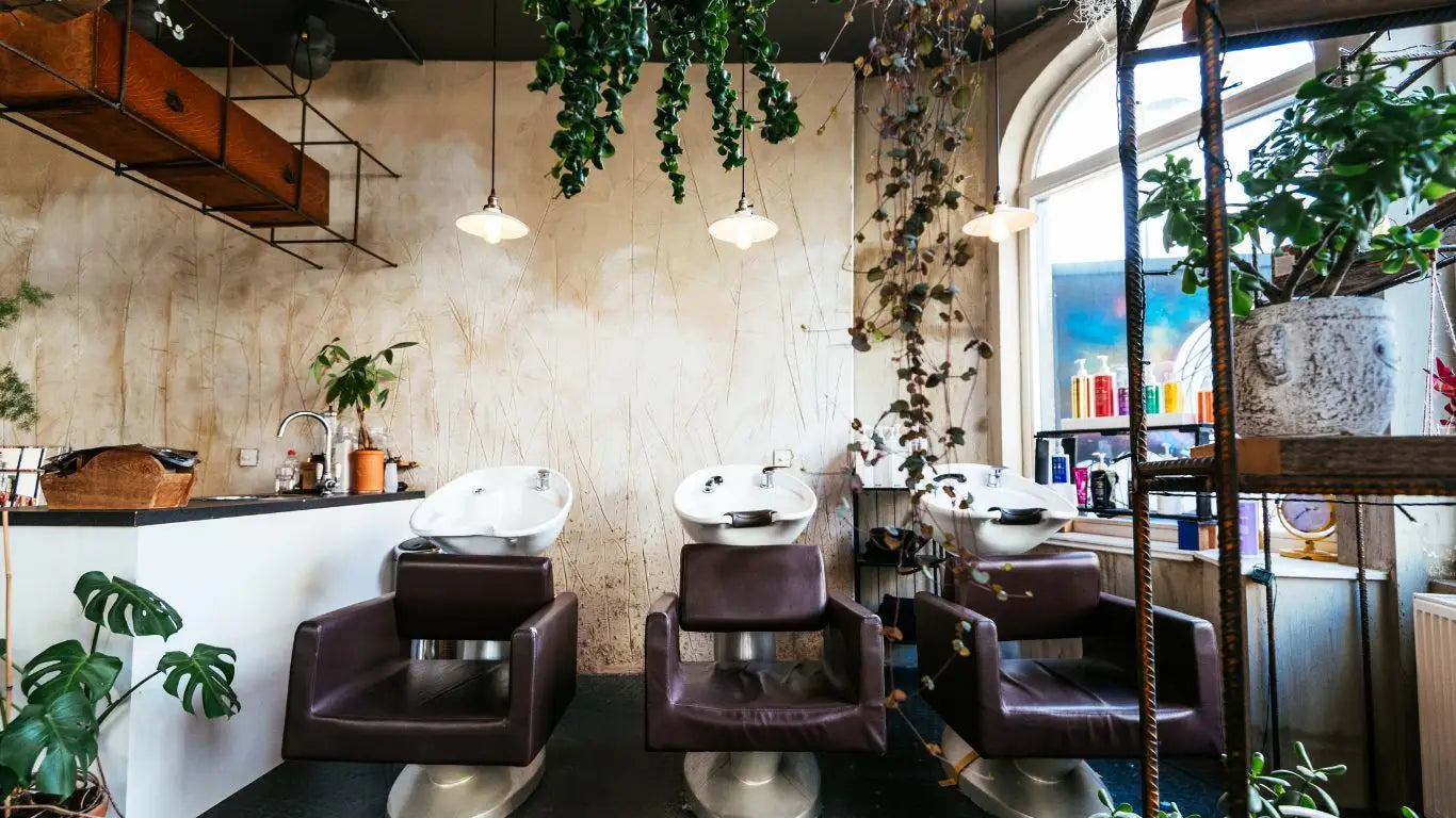 Haarstudio Waschstationen in der Collection Salon-Ausstattung