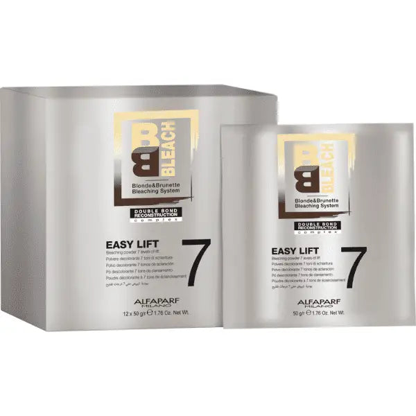 Haarebleichsystem mit Alfaparf Milano BB Bleach Easy Lift 7 Töne