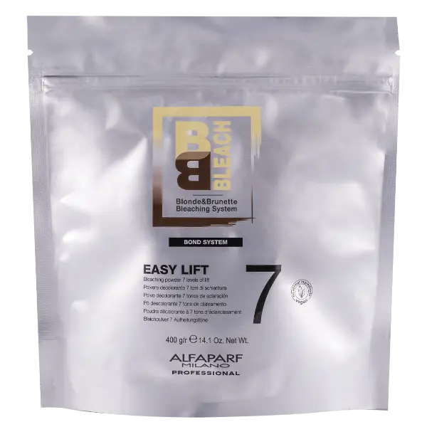 Haarbleichpulver für professionelles Blondieren bei Alfaparf Milano BB Bleach Easy Lift 7 Töne
