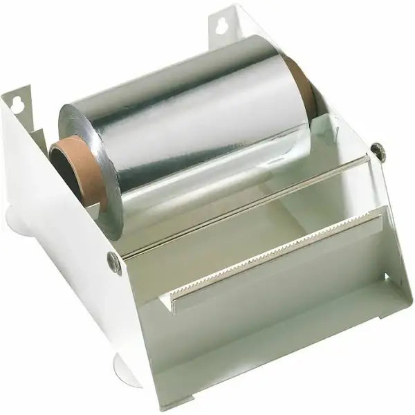 Aluminiumfolie Spender aus Edelstahl im Comair Dispenser für Alufolie