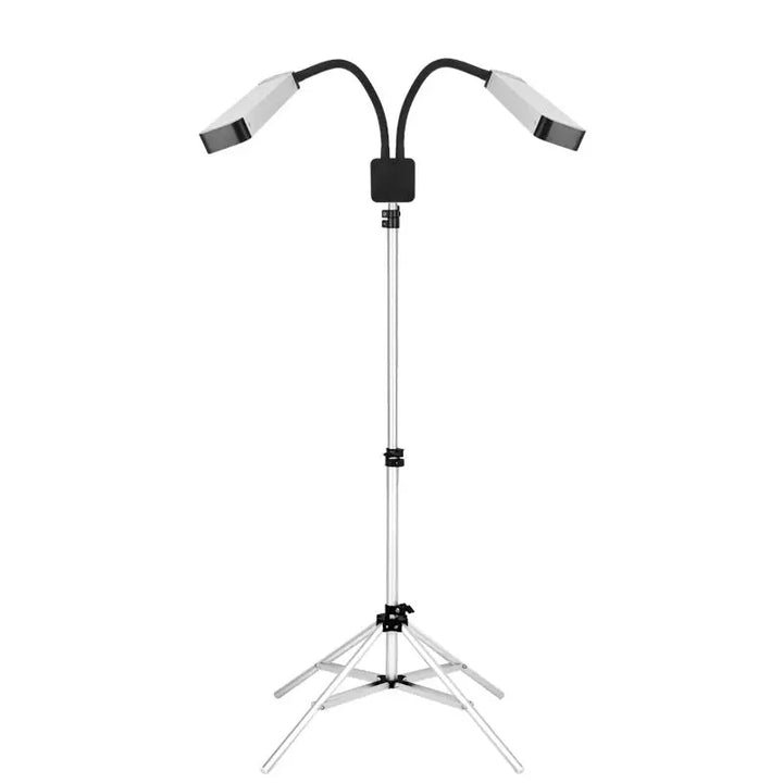 Verstellbare doppelschäftige LED-Stehlampe für Wimpern und Make-up Polluks II typ msp-ld01