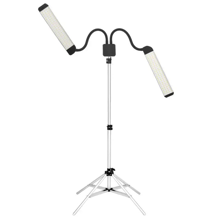 Verstellbarer Doppellichtständer für LED-Lampe für Wimpern und Make-up Polluks II Typ MSP-LD01
