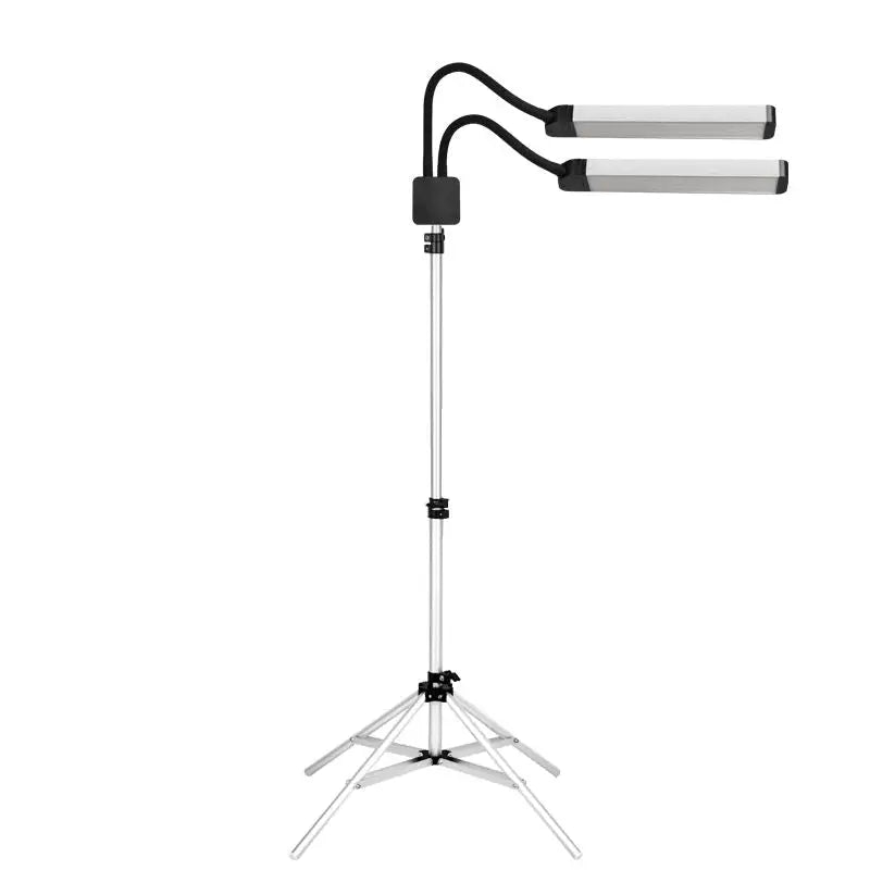 Verstellbarer Doppellichtstand für Polluks II MSP-LD01 LED-Lampe für Wimpern und Make-up