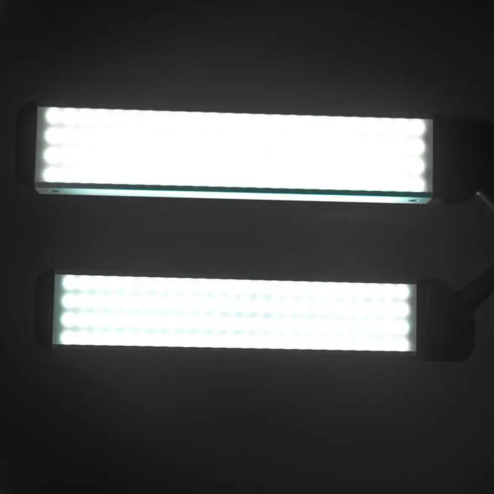 Zwei rechteckige LED Lichtpaneele für Wimpern und Make-up Polluks II typ msp-ld01