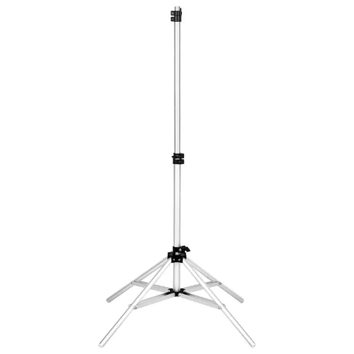 Silberner Stativhalter für LED-Lampe für Wimpern und Make-up Polluks II msp-ld01