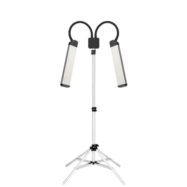 Dual-kopfige LED-Lampe auf Stativ für Wimpern und Make-up Polluks II MSP-LD01