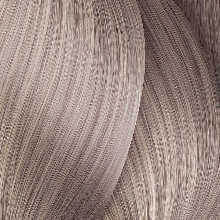 Ash blondes Haarfarbe Swatch für L Oréal Professionnel Majirel Haarfarbe