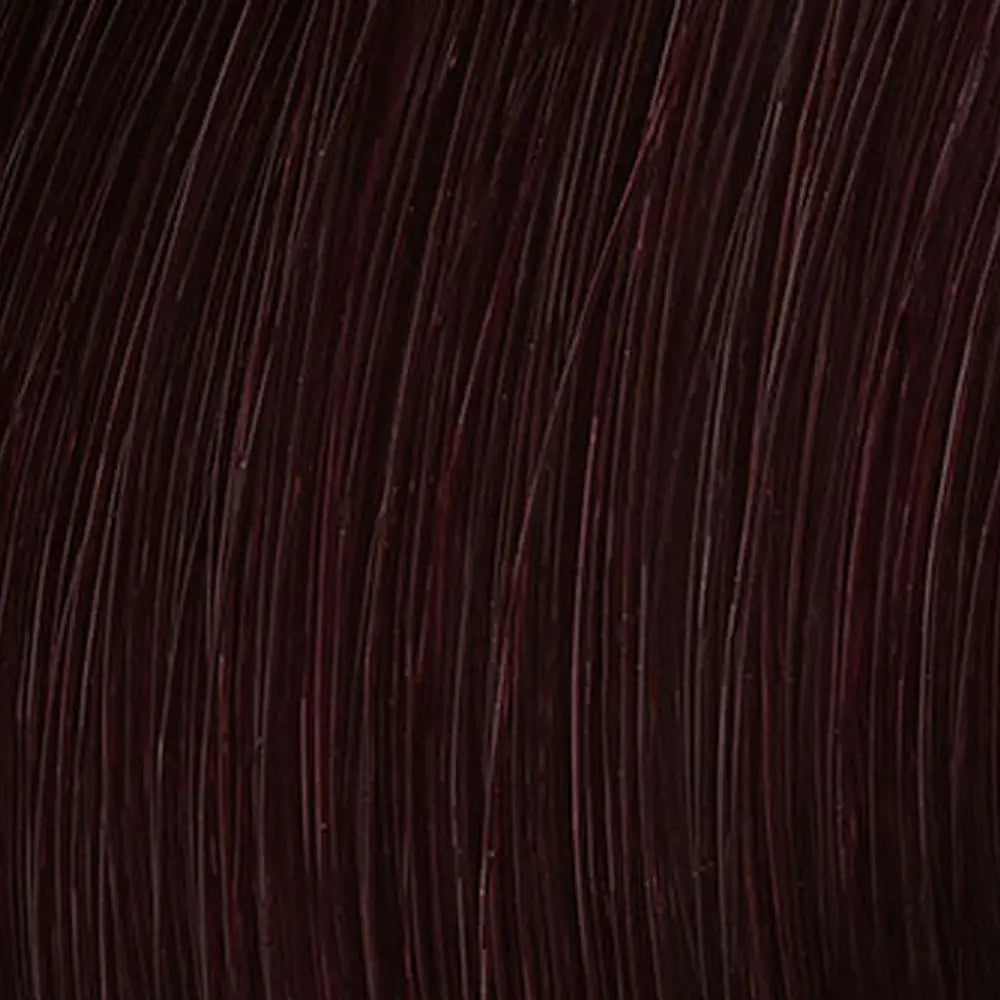 Dunkle kastanienbraune Haarsträhnen mit L’Oréal Professionnel Majirel Haarfarbe