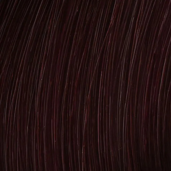 Dunkle kastanienbraune Haarsträhnen mit L’Oréal Professionnel Majirel Haarfarbe