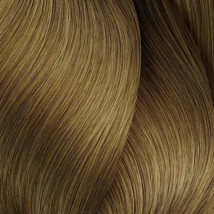 Sanfte hellbraune Haarsträhnen mit L Oréal Professionnel Majirel Haarfarbe