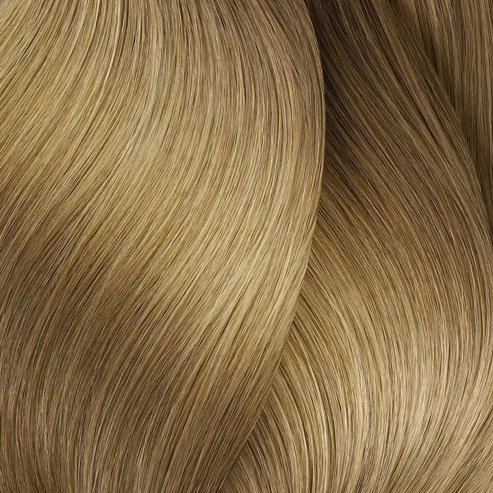 Seidenweiche goldblonde Haarsträhnen mit L Oréal Professionnel Majirel Haarfarbe