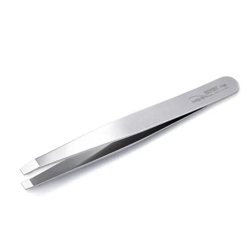 Glänzende silberne Pinzette Nghia Export Pinzette t-04