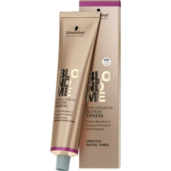 Schwarzkopf BlondMe Pastel Toning Haartoner für blondes Haar, pflegeleicht und effektiv