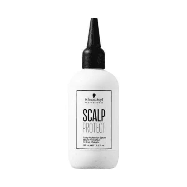 Weiße Flasche Schwarzkopf Scalp Protect Serum mit schwarzem Auftragskopf
