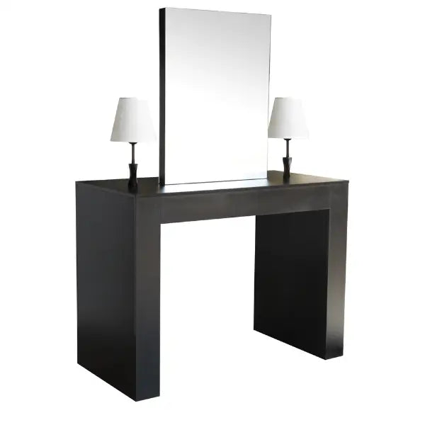 Sibel Styling Friseurbedienplatz Spiegel mit Lampen - Friseurbedienplatz