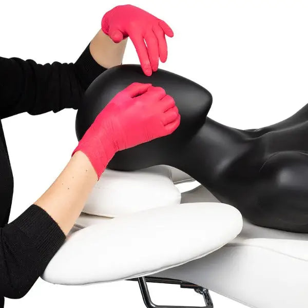 Wimpern-Behandlungsstuhl Ivette Weiß - Friseurstuhl