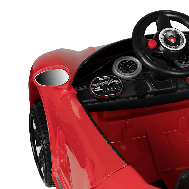 Gabbiano Friseurstuhl für Kinder Auto Porsche rot