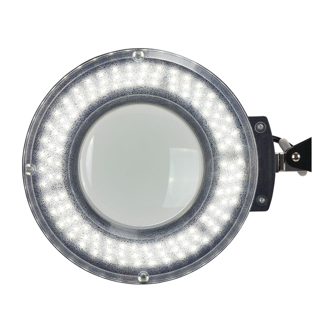 LED Lupenlampe S5 + Stativ Schwarz