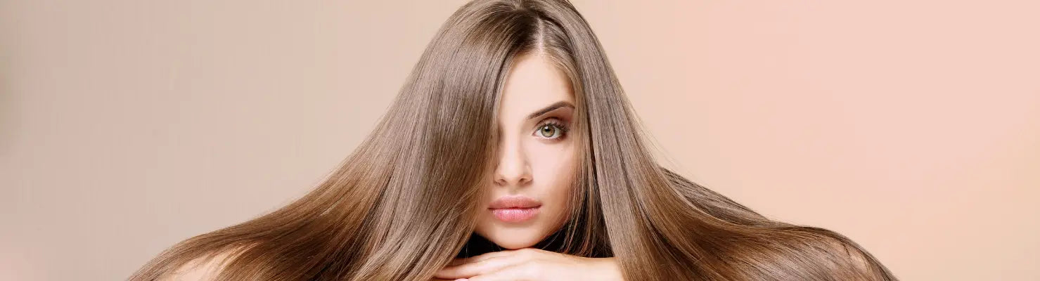 L’Oréal alle Produkte langes glattes braunes Haar in der Sammlung