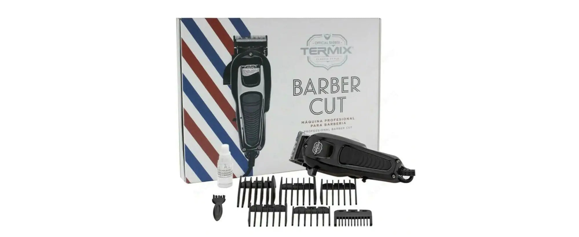 Barberschneidemaschine und Werkzeuge aus der Termix Evolution alle Produkte Sammlung