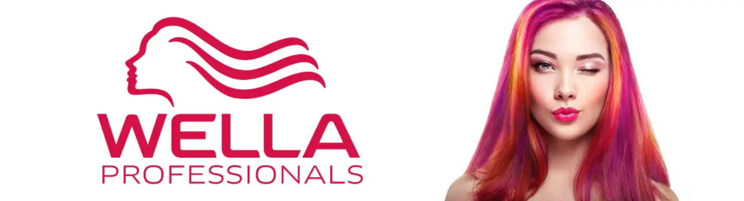 Wella Haarfarbe Werbung in der Kollektion Wella alle Produkte