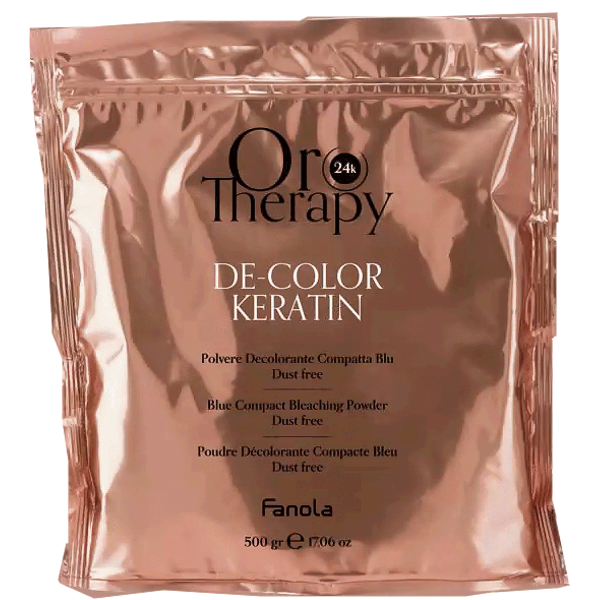 Fanola Oro Therapy De-Color Keratin Blondierpulver