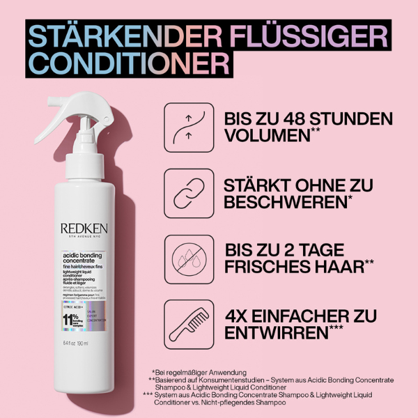 Redken Acid Bonding Concentrate flüssiges Spray-Conditioner