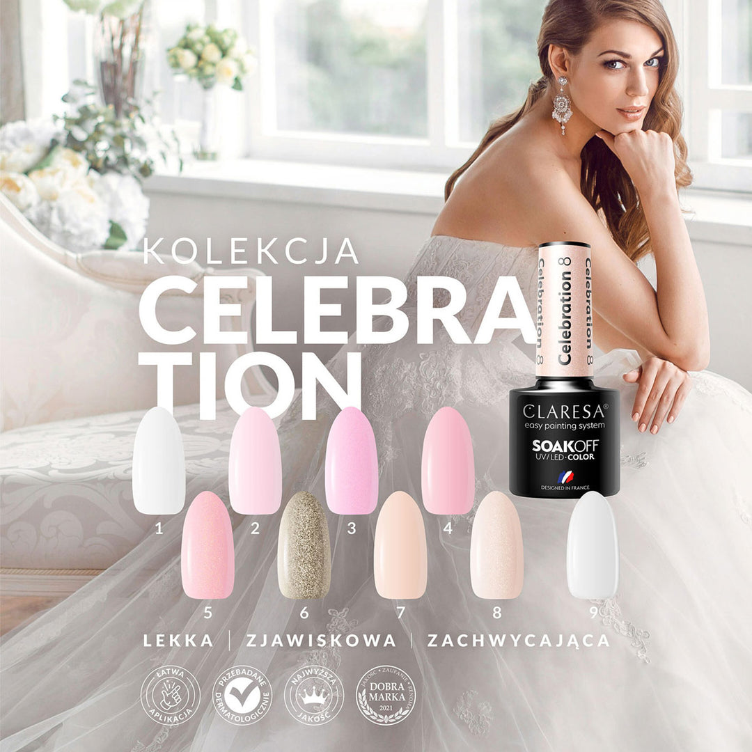 CLARESA Hybrid Politur CELEBRATION 8 -5g