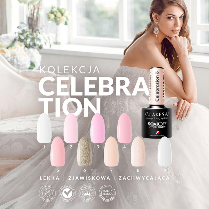 CLARESA Hybrid Politur CELEBRATION 8 -5g