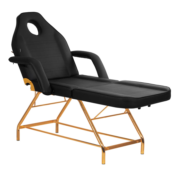 Kosmetikstuhl SILLON 211 gold pro schwarz