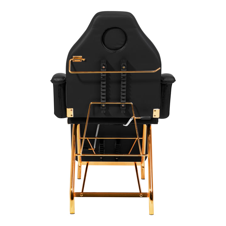 Kosmetikstuhl SILLON 211 gold pro schwarz