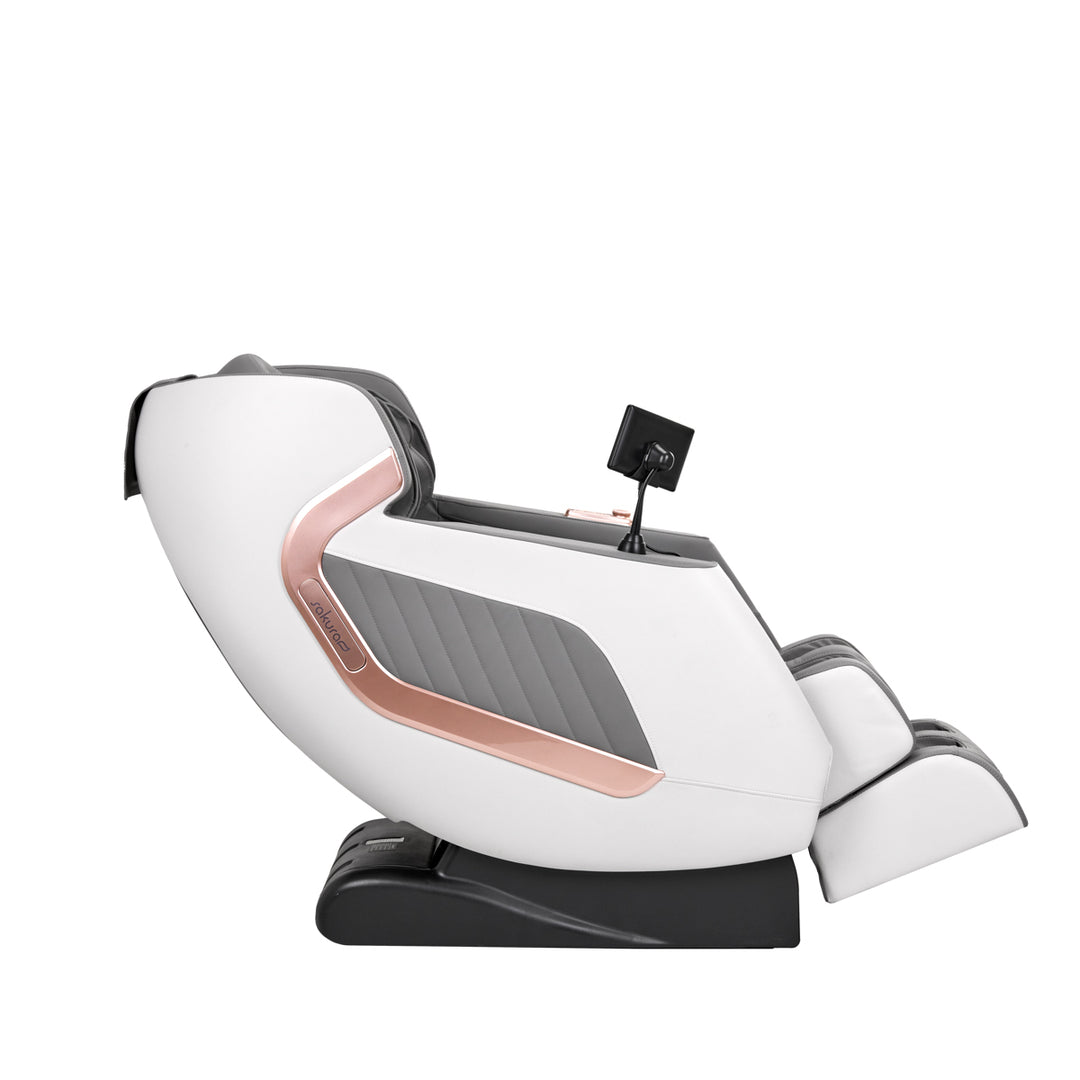 Sakura Massagesessel Classic 802A Weiß-Grau