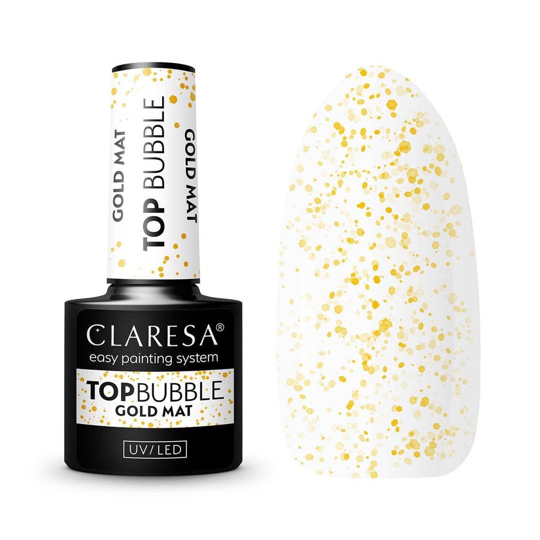 Claresa Top Bubble gold Matt Ohne Wischtuch -5g