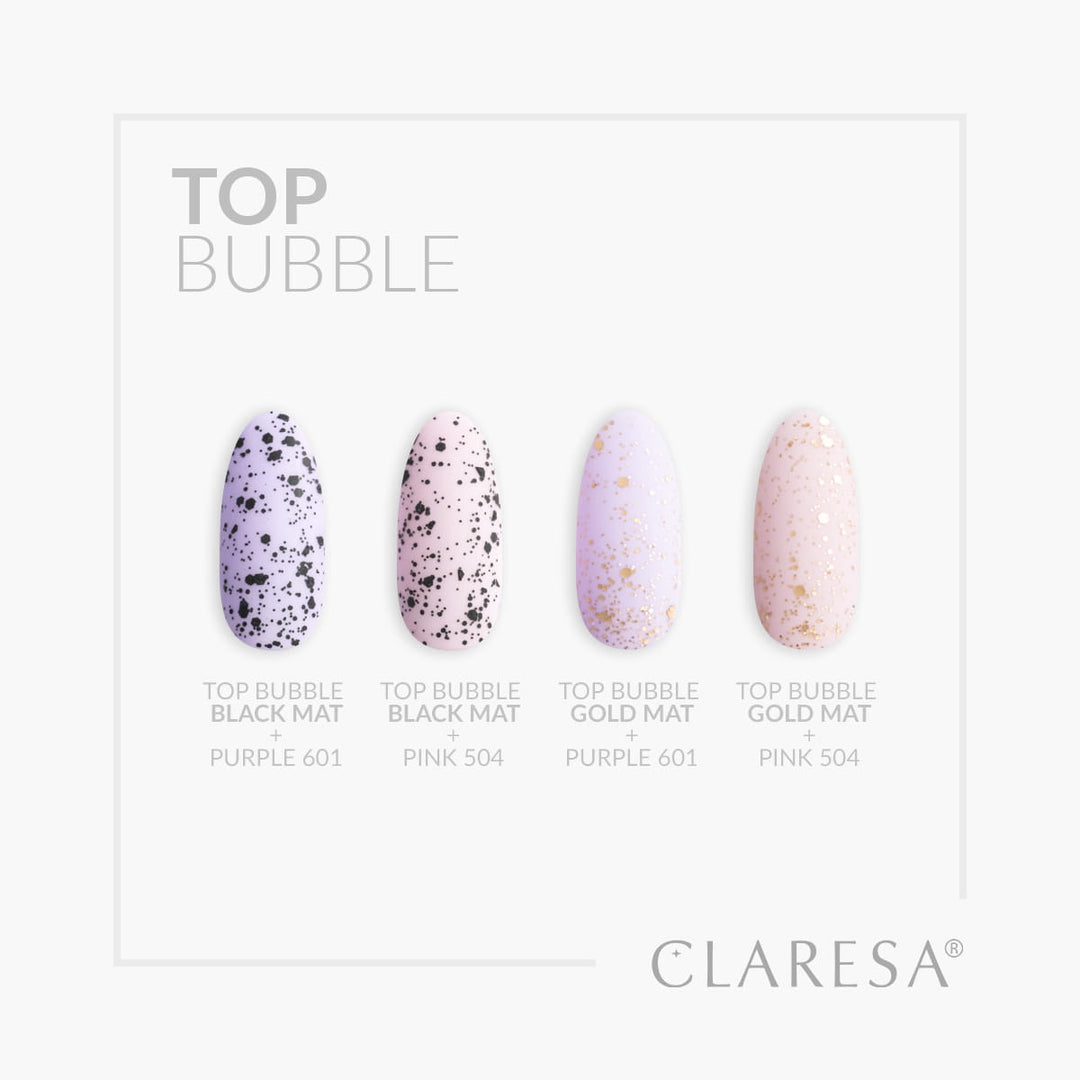 Claresa Top Bubble gold Matt Ohne Wischtuch -5g