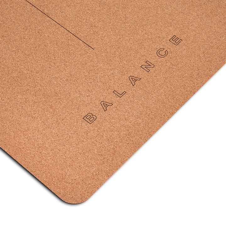 YOGA MAT BALANCE Cork and Natural Rubber