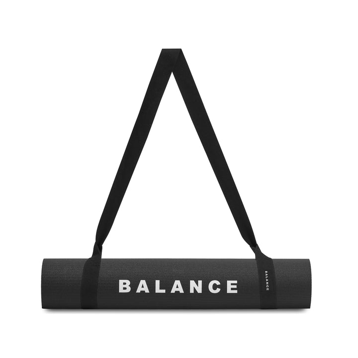 YOGA MAT BALANCE PVC BLACK