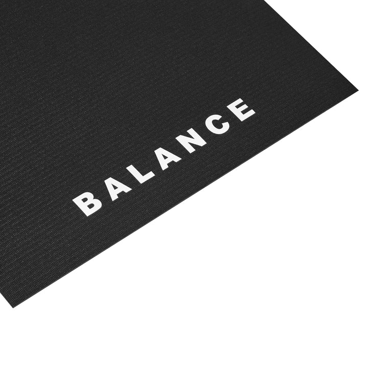 YOGA MAT BALANCE PVC BLACK