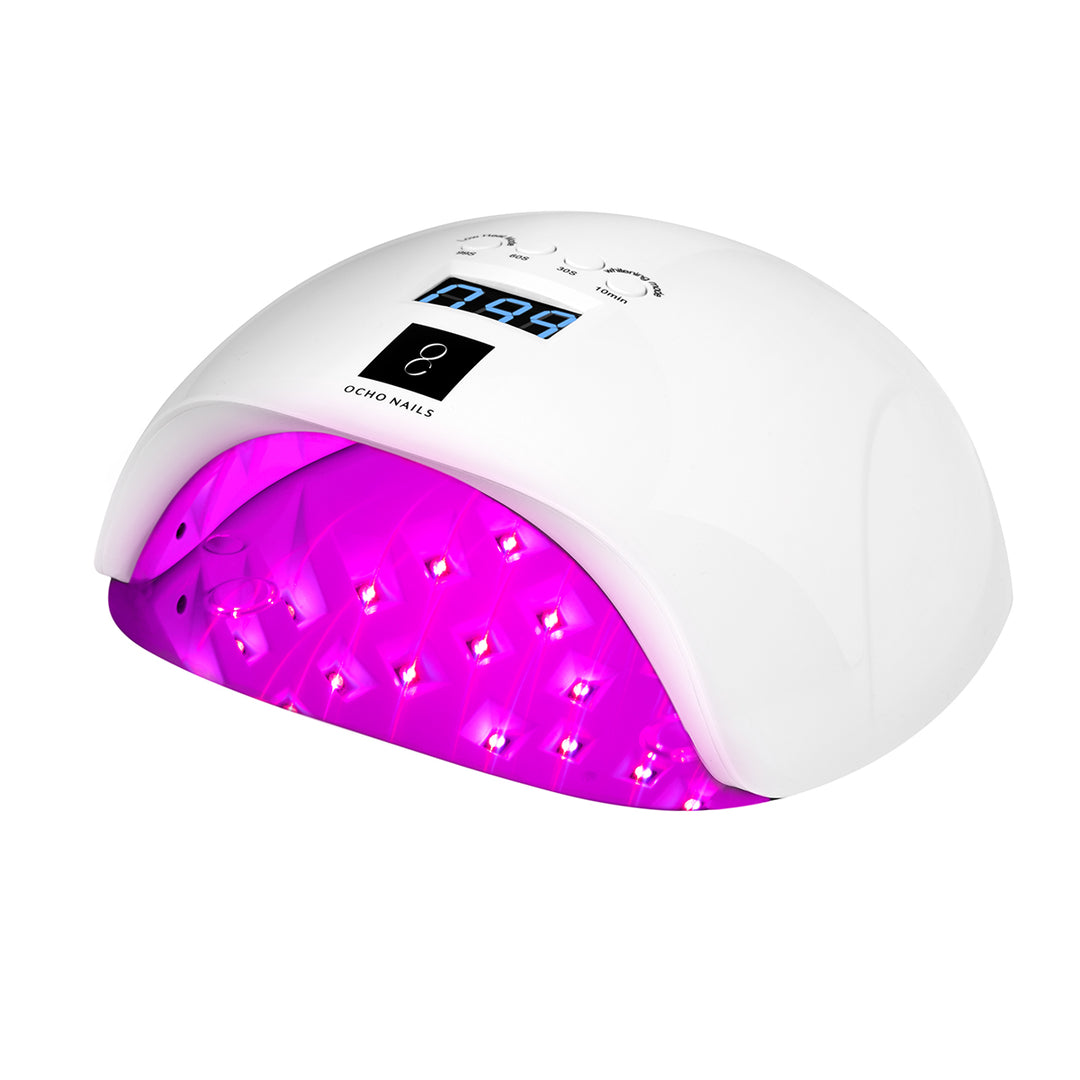 UV LED OCHO NAILS X13 Plus Lampe 65W Licht rot weiß ccc