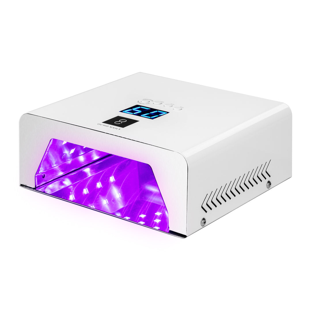 UV LED OCHO NAILS PRO X23 Lampe 180W Metall weiß verspiegelt Innenraum