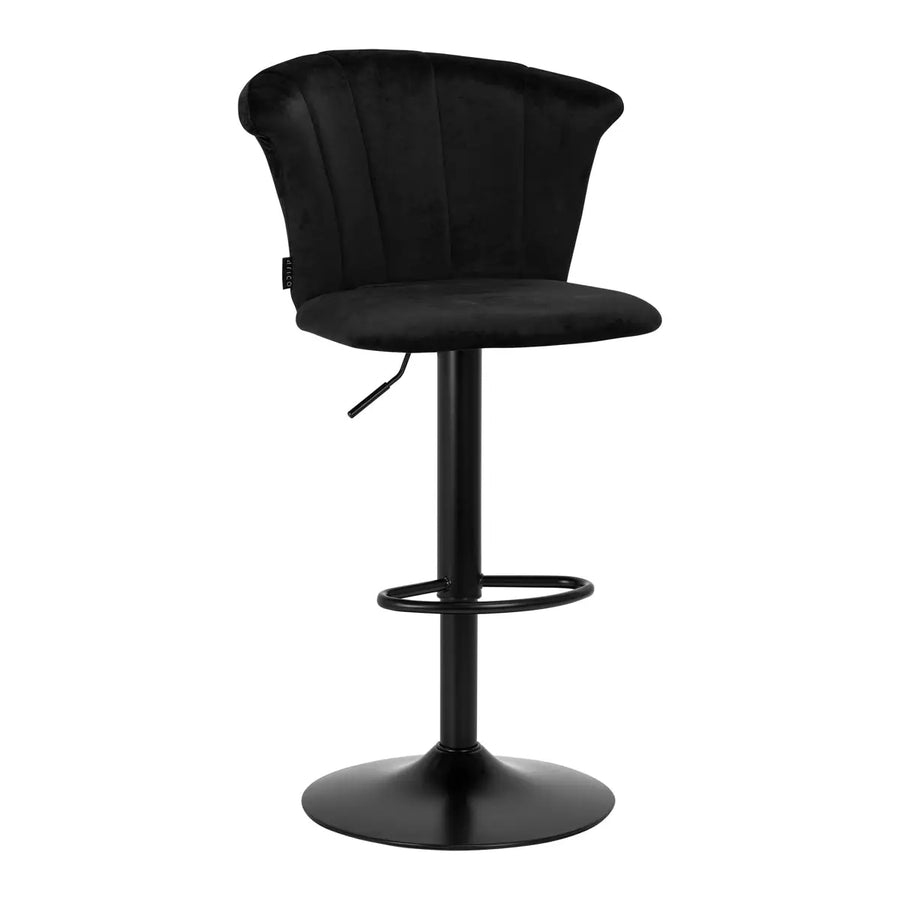 4Rico Barhocker QS-B801 samt schwarz - Barhocker