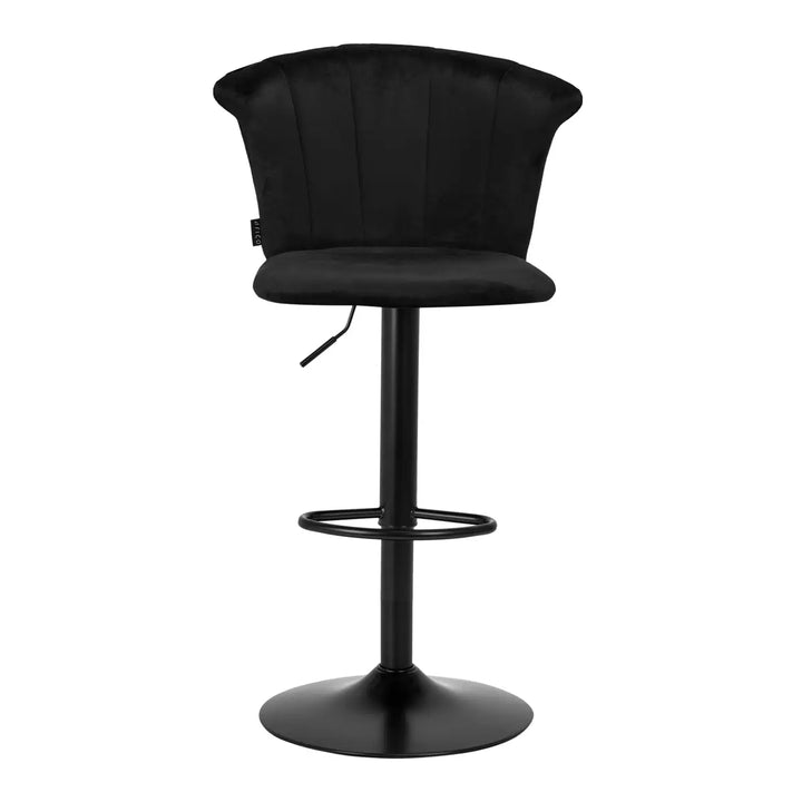 4Rico Barhocker QS-B801 samt schwarz - Barhocker