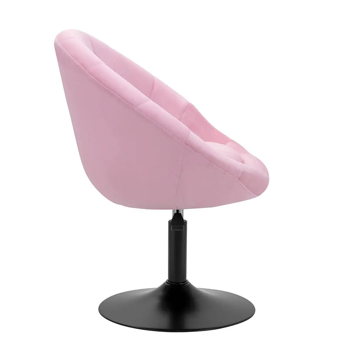 4Rico Drehstuhl QS-BL12G Rosa - Drehstuhl