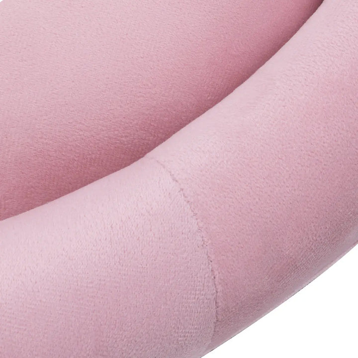4Rico Drehstuhl QS-BL12G Rosa - Drehstuhl