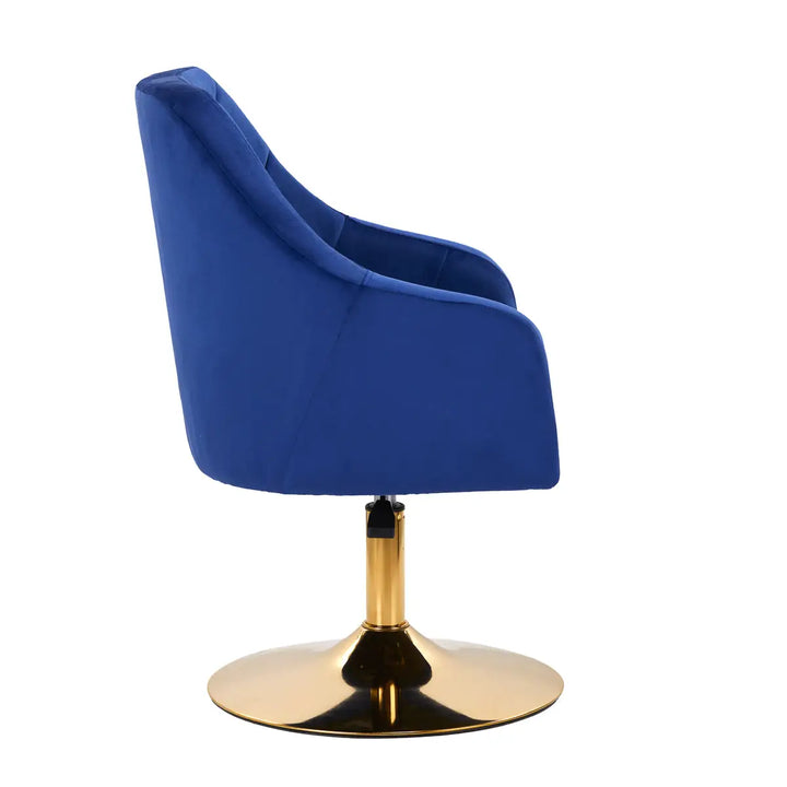 4Rico Drehstuhl QS-BL14G marineblau - Barhocker