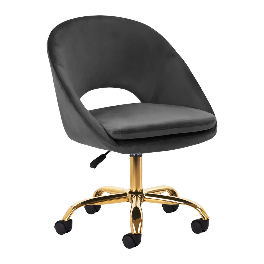 4Rico Drehstuhl QS-MF18G grau - Drehstuhl