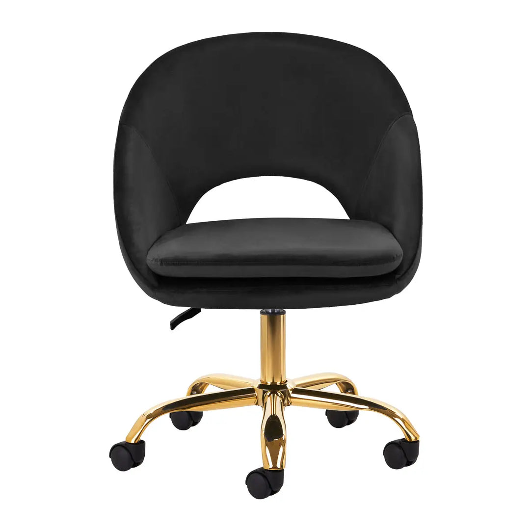 4Rico Drehstuhl QS-MF18G schwarz - Drehstuhl