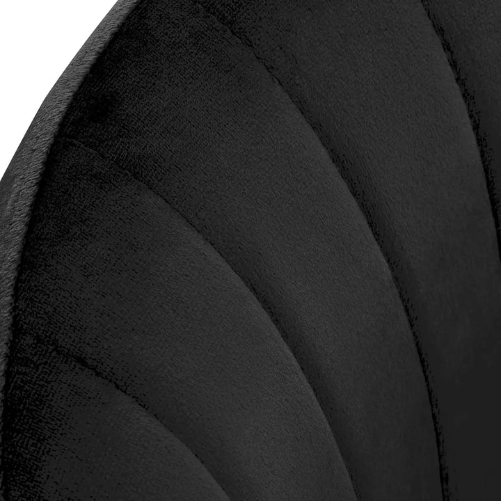 4Rico Drehstuhl QS-OF212G schwarz - Drehstuhl